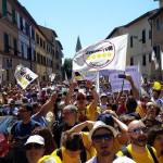 Marcia per il reddito di cittadinanza - Perugia